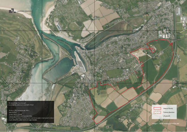 Image 1 : Aerial photograph of the site